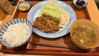 生姜焼き定食