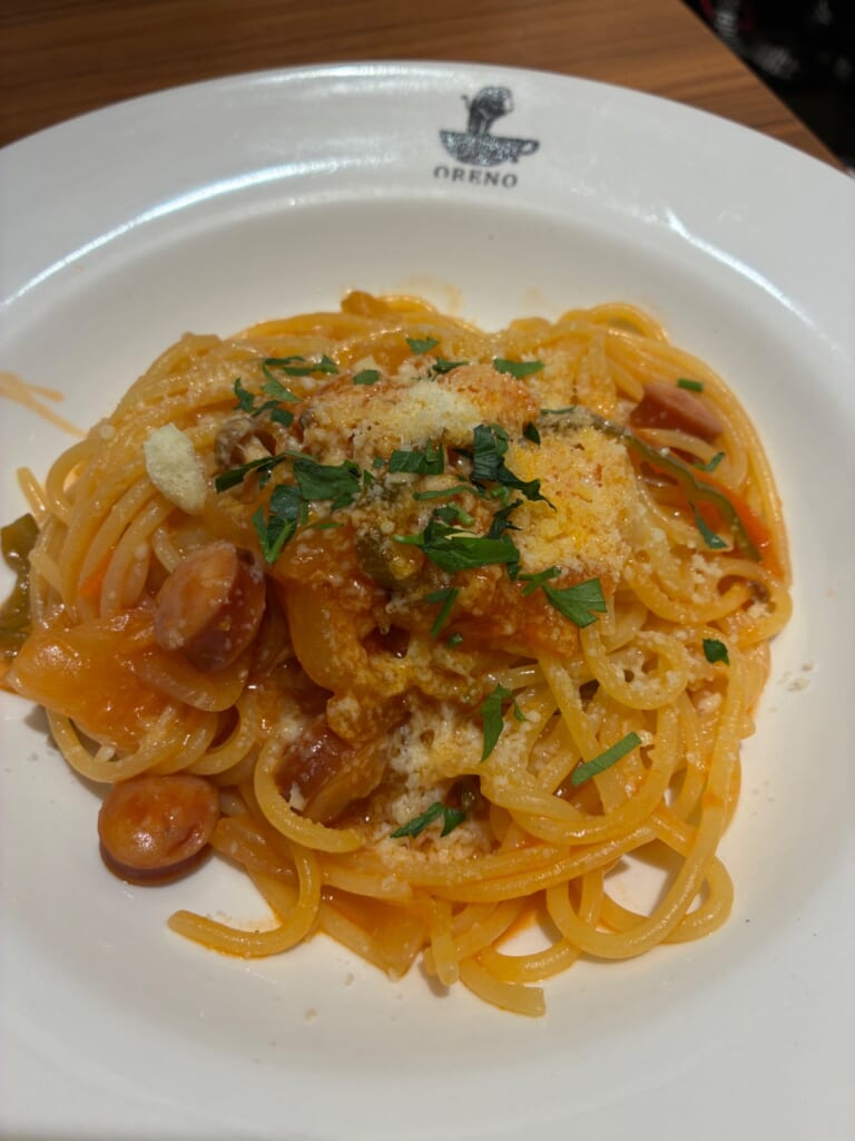 俺のイタリアン 東京駅ヤエチカの俺のナポリタン