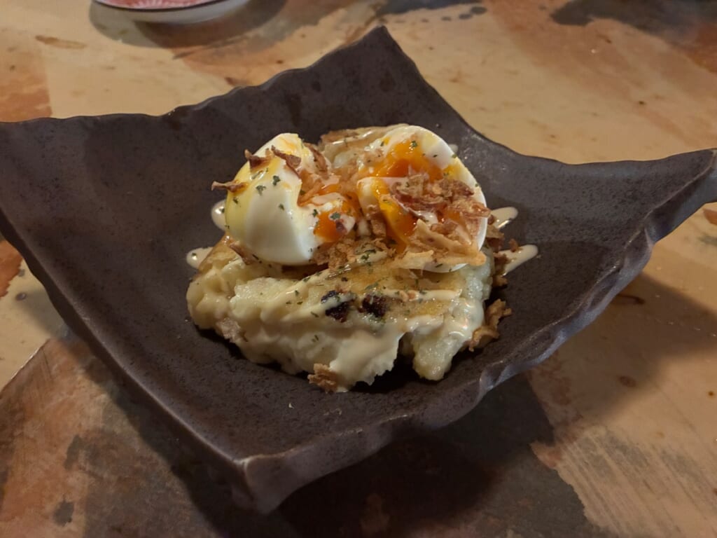八十の別家の自家製ポテトサラダ