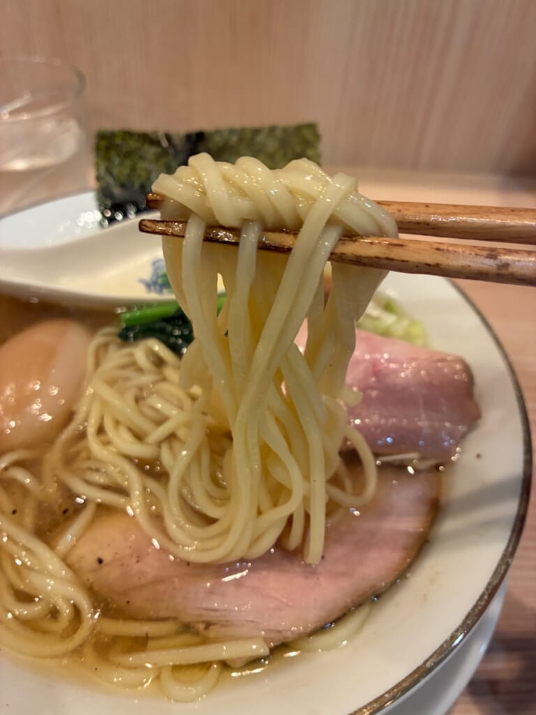 らーめん3000の味付けたまご塩らーめん